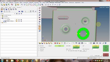 Hypermesh: How to create washer around hole