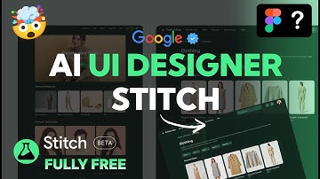 Google Stitch AI Tool Beats Figma in UI Design (No Design Skills Needed) 