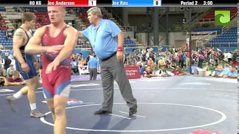 80 KG Jon Anderson vs. Joe Rau