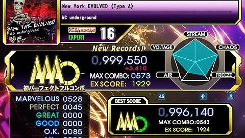【DDR A3】New York EVOLVED (Type A)(EXPERT)