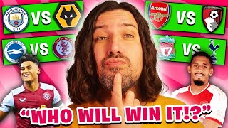 Premier League PREVIEW & PREDICTIONS - Round 36