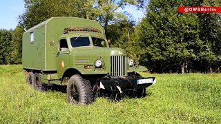 Осмотр ЗИЛ - 157 — Old Soviet (Russian) 6X6 Truck ZIL-157 Review