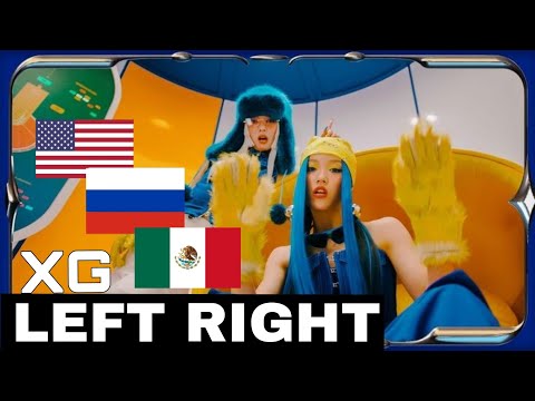 XG - LEFT RIGHT (Lyrics) (Sub español) (Русском тект/слова) Official Music Video