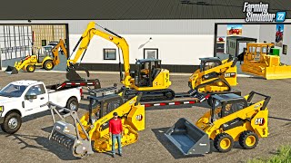 I BOUGHT ALL NEW CAT SKID STEERS &amp; MINI EX FOR CONSTRUCTION BUSINESS ($500,000)