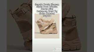 Sepatu Boots Korean Style Wanita