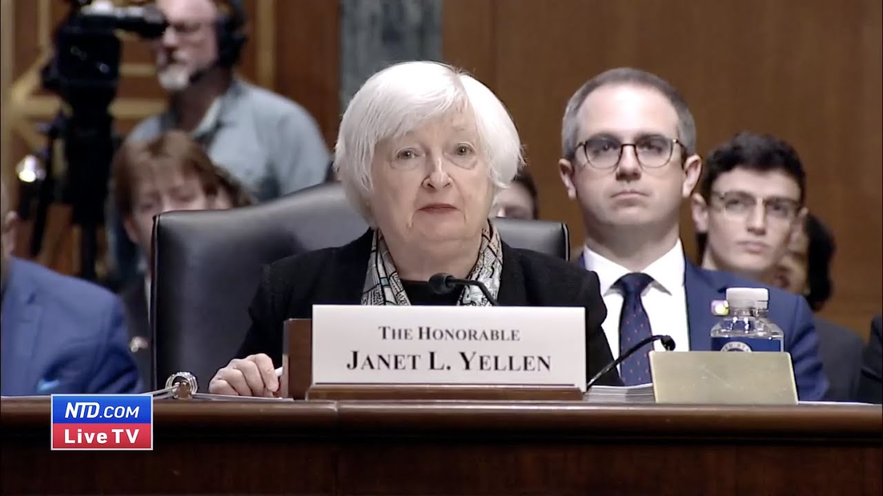 LIVE: Janet Yellen Testifies to the Senate Finance Committee on Budget ...