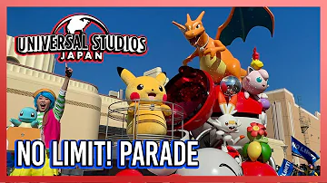 NO LIMIT! Parade featuring Pokémon & Mario Kart First Performance - Universal Studios Japan