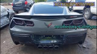 1G1YD2D71G5110426 Chevrolet Corvette 2016