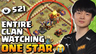 THE WORST Thing That CAN HAPPEN When EVERYONE is Watching Your War Raid (Clash of Clans)