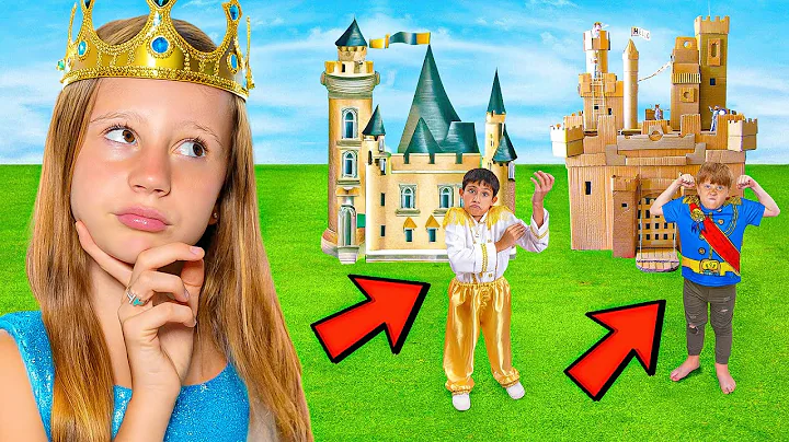 Nastya at the Royal Ball Choosing Her Prince - Magical Princess Story for Kids