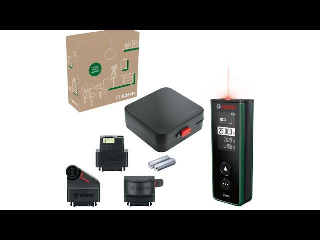 Green bosch Zamo III Basic Premium - Laser measure makes calculating  dist