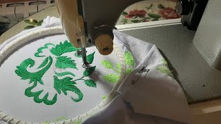 Машинная вышивка для начинающих. День 3-й. Machine embroidery for beginners. Day 3.