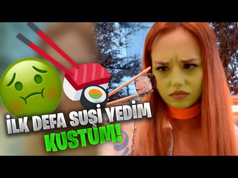 SUSHİ YEDİM KUSTUM! | GAMZE KARTA