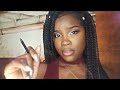 Jealous Friend 'Sasha' Does Your 4th of July Makup SOFT SPOKEN ASMR Gum Chewing