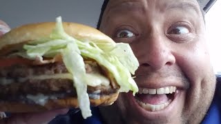 ?Jack In The Box White Cheddar Cheeseburger Review LIVE!