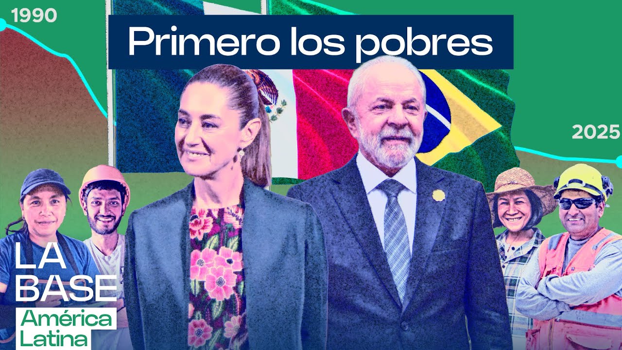 México y Brasil reducen la pobreza en Latinoamérica (y Milei la multiplica) | La BaseLatam 1x109