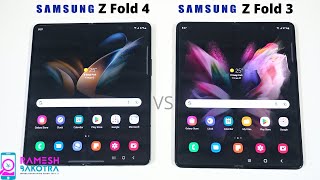Samsung Galaxy Z Fold 4 vs Z Fold 3 SpeedTest and Camera Comparison