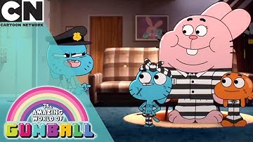 The Amazing World of Gumball  | Going to Jail | Cartoon Network UK 🇬🇧