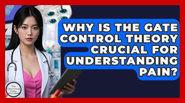 Why Is The Gate Control Theory Crucial For Understanding Pain? - The Operating Table