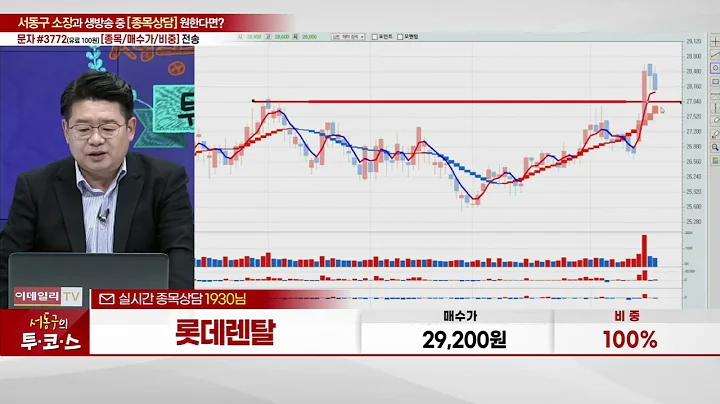 롯데렌탈(089860)_서동구 전문가_종목 상담 (20231219)