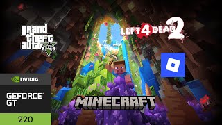 Nvidia GeForce GT 220 In 2025 | Minecraft, GTA 5, LD42, Roblox | Gaming Test