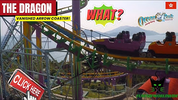 THE DRAGON: Experience the Arrow Coaster at OCEAN PARK Hong Kong 2019! 🇭🇰