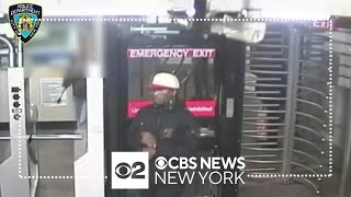 NYPD says video shows man enter subway without paying moments before shooting