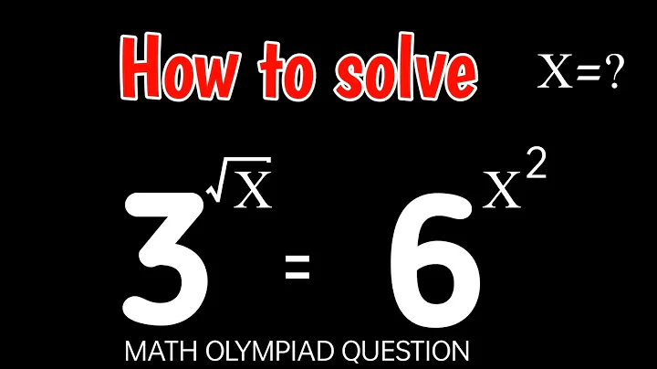 A Nice Exponential Equation || Math Olympiads || Math Door