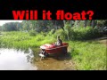 Beaver amphibious vehicle, water test 1st time in 25 years