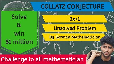 The Simplest Math Problem No One Can Solve - Collatz Conjecture