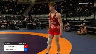 60 Kg Quarterfinal Mosha Schwartz Unattached Vs Randon Miranda New York Athletic Club
