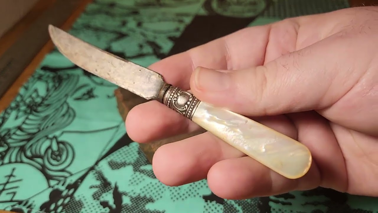 ANTIQUE LETTER OPENER - YouTube