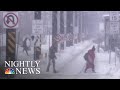 Bone-Chilling Cold In U.S. Sparks Climate Change Skepticism | NBC Nightly News
