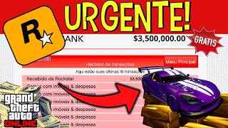 🎁 Rockstar Liberou $ 3,5 Milhões! Veja Como Resgatar no GTA Online | SOLO