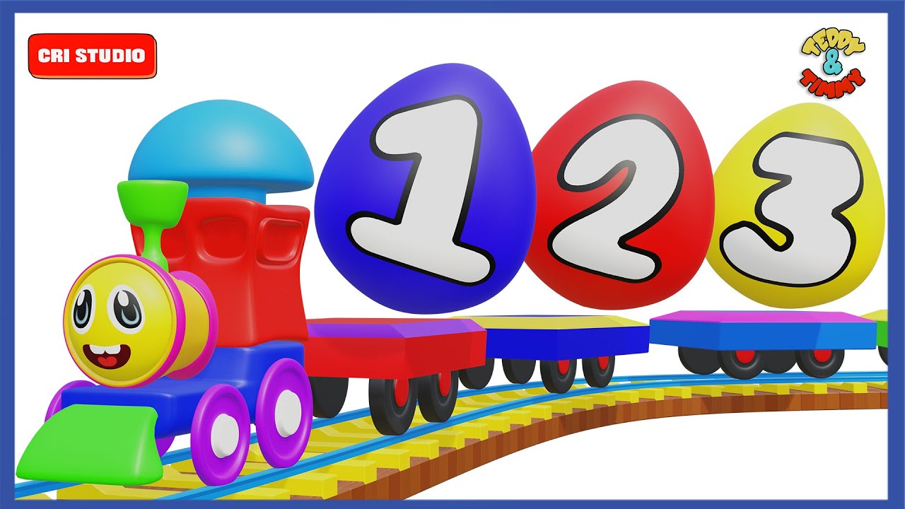 123 Numbers for Kids | Learn Counting from 1 To 10 | 1234 Number Names | 12345 Numbers Songs