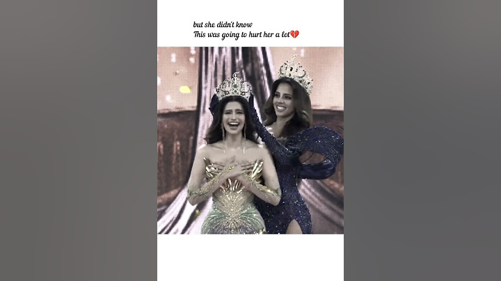 She was so happy🥹💔#missgrandinternational#rachelgupta#missindia#reels#viral#thailand