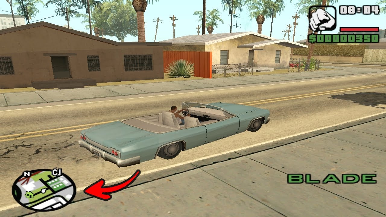 Gta San Andreas Blade Car Location Youtube