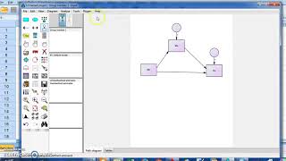 #SPSS v.23 : Lesson 112  Mediation in AMOS المتغير الوسيط والوساطة الكلية والجزئية