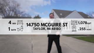 Tour of the Newest Home For Sale in Taylor, Michigan