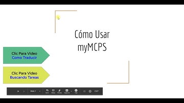 How to use myMCPS