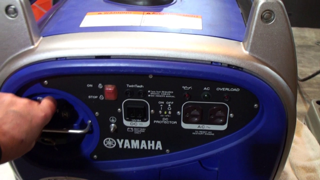 Yamaha EF2400is Inverter Generator - Final, Test Run - YouTube