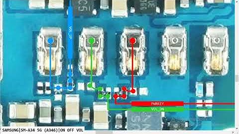 Samsung A34 5G SM A346 ON OF Volume Powar Kiy Problem Hardware Solution