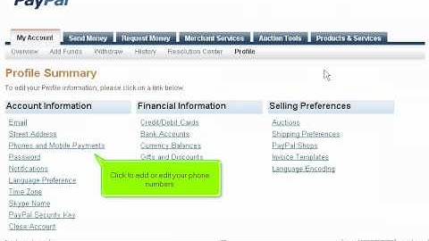 Edit your address and phone number in PayPal by VodaHost web hosting