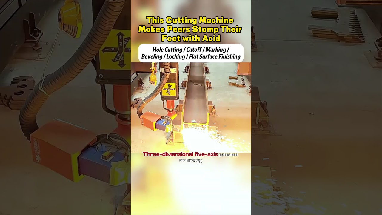 This Cutting Machine Makes Peers Stomp.