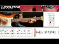 Jump  van halen  guitar lesson  triad chords