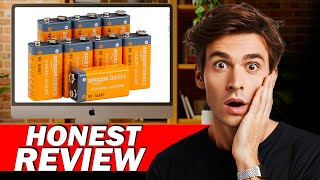 Amazon Basics 8-Pack 9V Alkaline Batteries Review | Long Shelf Life & Honest Test Experience