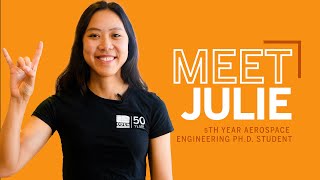 Graduate Student Spotlight: Aerospace Engineer Julie Pham