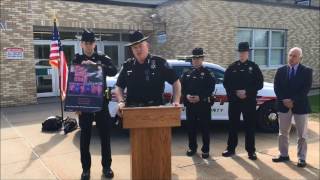 Oneida County Sheriff Rob Maciol Kicks Offs No Empty Chair Campaign