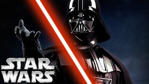 Why Darth Vader Was Weak In a New Hope - Star Wars Explained