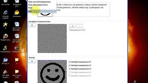 Embedded Extended Visual Cryptography Schemes